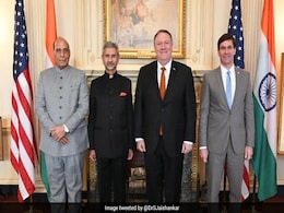 At India-US '2+2' Talks, Key Defence Agreement Expected Before US Polls At India-US '2+2' Talks, Key Defence Agreement Expected Before US Polls