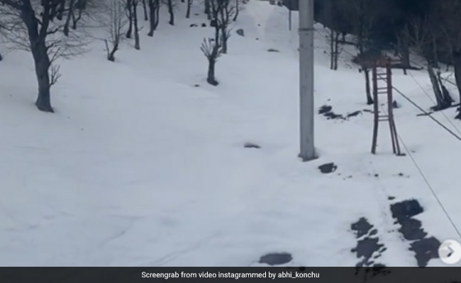 Shimla, Manali Receive First Snowfall Of 2020
