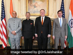 At India-US '2+2' Talks, Key Defence Agreement Expected Before US Polls At India-US '2+2' Talks, Key Defence Agreement Expected Before US Polls