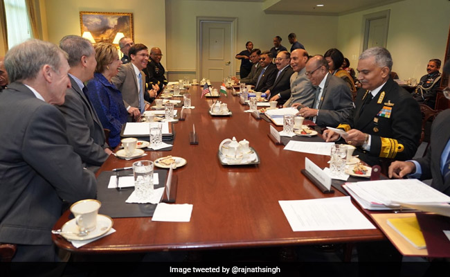 Rajnath Singh, S Jaishankar Discuss Regional Issues With US Counterparts