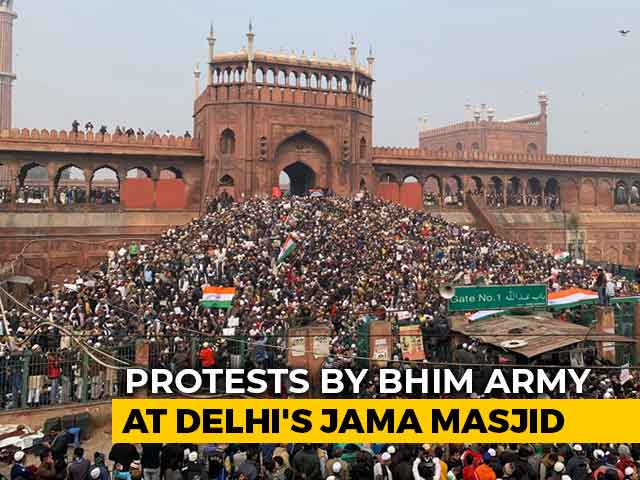 Bhim Army's Chandrashekhar Azad Slips From Detention At Delhi's Jama Masjid