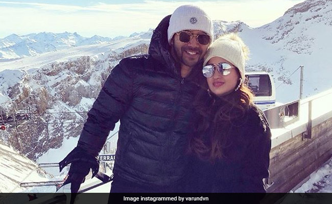 Varun Dhawan And Natasha Dalal Send Early New Year Greetings From Switzerland