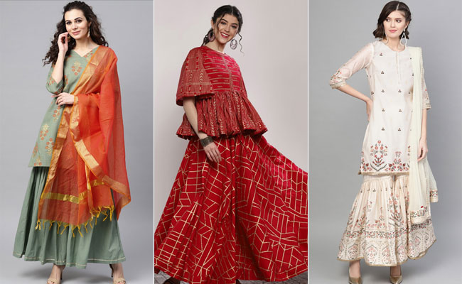 9 Gorgeous <i>Sharara</i> Sets To Glam Up For The <i>Shaadi</i> Season