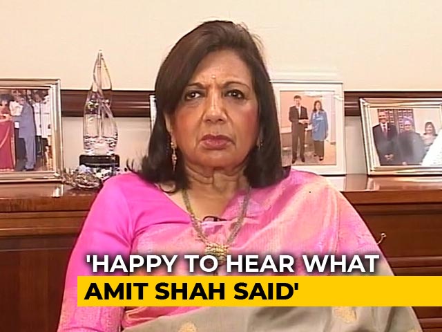 "Government Dealing With India Inc At Arm's Length": Kiran Mazumdar Shaw