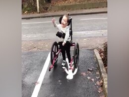 Boy Who Was Told He Would Never Walk Toddles Into Nursery In Heartwarming Video Boy Who Was Told He Would Never Walk Toddles Into Nursery In Heartwarming Video
