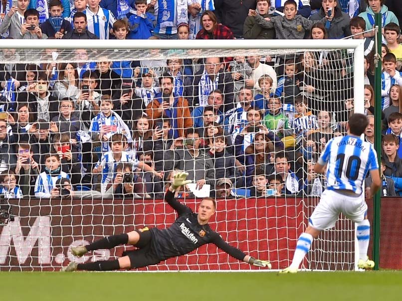 La Liga: Barcelona Pegged Back By Real Sociedad After Marc-Andre Ter Stegen Error