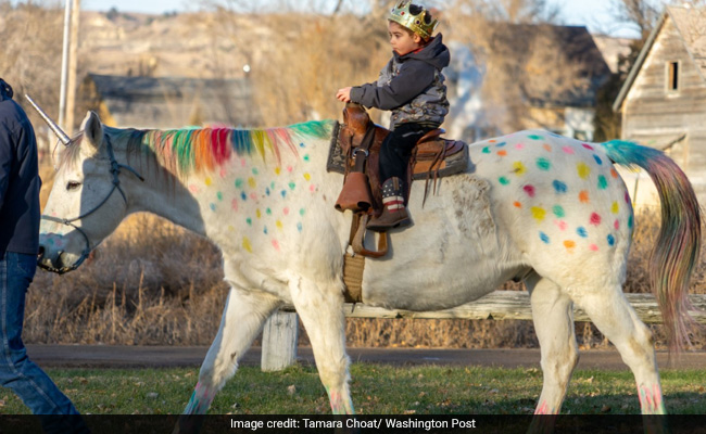 5-Year-Old Wanted To Ride Unicorn Before Brain Surgery. His Class Obliged