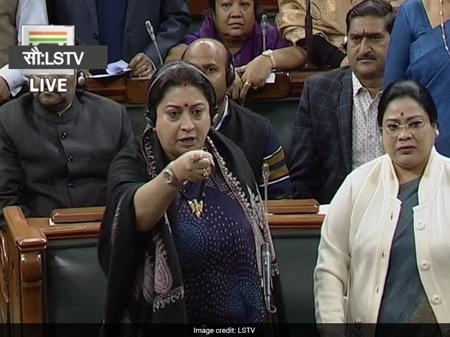 राहुल गांधी की 'रेप इन इंडिया' बयान पर भड़कीं स्मृति ईरानी, सोनिया गांधी को दी ये नसीहत