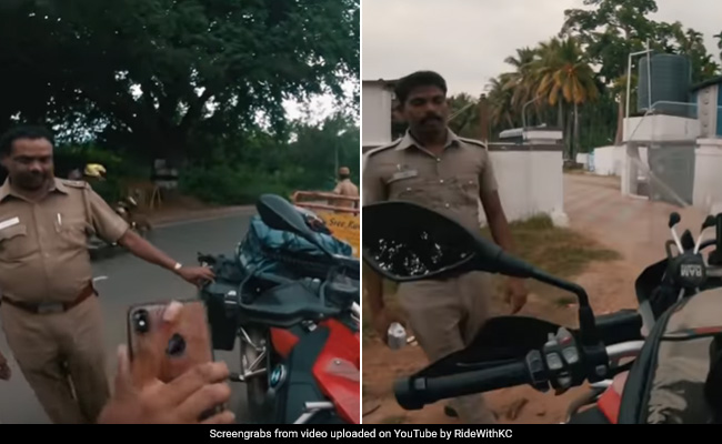 इस शानदार बाइक के पुलिस अधिकारी भी हुए दीवाने, किया कुछ ऐसा...देखें Video