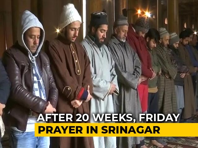 Prayers At Srinagar's Jama Masjid For 1st Time Since Article 370 Removed
