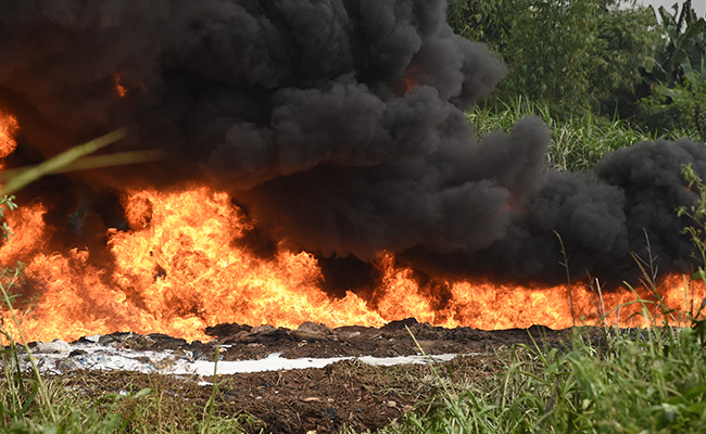 Nigerian Man Burnt To Death After Pastor Mistakes Petrol For Water