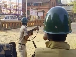 In Video, Karnataka Police Seen Opening Fire During Protests In Mangaluru In Video, Karnataka Police Seen Opening Fire During Protests In Mangaluru