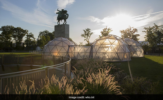 Pollution Pods At UN Climate Summit Help People Experience Delhi's Smog