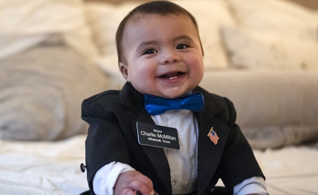 "Mayor Charlie": 7-Month-Old Is The New Face Of US Anti-Abortion Movement