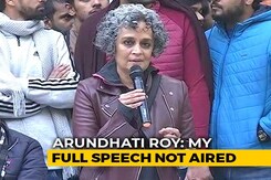 Proposed "Civil Disobedience With A Smile": Arundhati Roy On NPR Name Row Proposed "Civil Disobedience With A Smile": Arundhati Roy On NPR Name Row