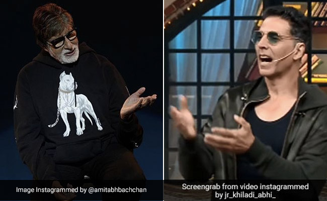 अक्षय कुमार ने 'द कपिल शर्मा शो' की टीम ही नहीं, बल्कि अमिताभ बच्चन का भी उड़ाया मजाक, देखें वायरल Video