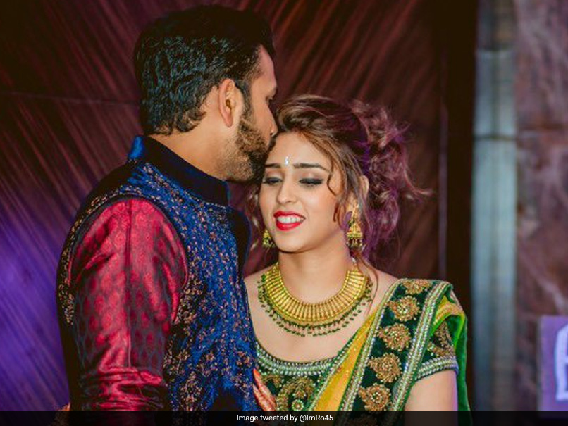 "Nothing Can Be Better": Rohit Sharma Posts Adorable Anniversary Wish For Ritika Sajdeh