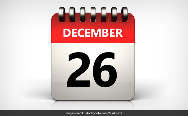 26 दिसंबर के इतिहास में दर्ज हैं कई महत्वपूर्ण घटनाएं, जानिए कब क्या हुआ