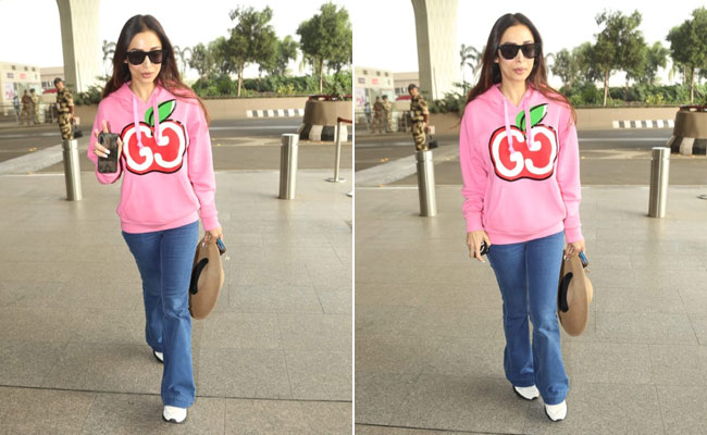 Malaika Arora Makes Us Want To Get Our Hands On A Sweatshirt Too