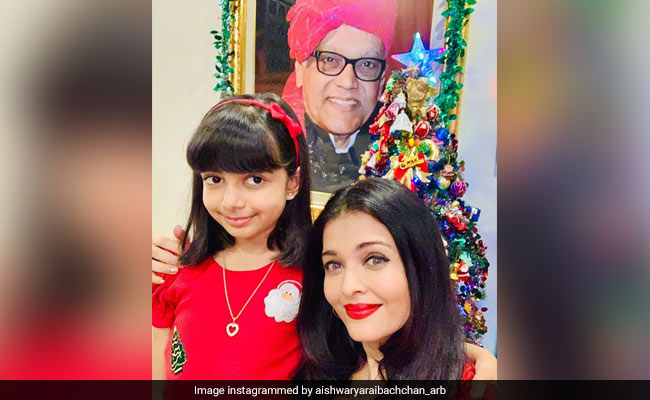 Here's How Aishwarya Rai Bachchan And Daughter Aaradhya Celebrated Christmas