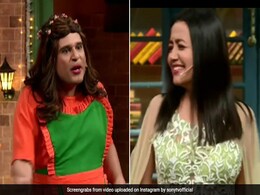 'सपना' बन कृष्णा अभिषेक ने उड़ाया नेहा कक्कड़ का मजाक, बोले- इंडिया आइडल की अर्चना पूरन सिंह... देखें Video 'सपना' बन कृष्णा अभिषेक ने उड़ाया नेहा कक्कड़ का मजाक, बोले- इंडिया आइडल की अर्चना पूरन सिंह... देखें Video