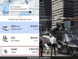 Viral Photo: एयरपोर्ट जाने के लिए महिला बुक कर रही थी कैब, ऑप्शन में सबसे सस्ती थी हेलीकॉप्टर राइड Viral Photo: एयरपोर्ट जाने के लिए महिला बुक कर रही थी कैब, ऑप्शन में सबसे सस्ती थी हेलीकॉप्टर राइड