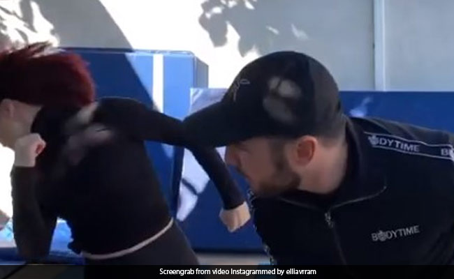 सलमान खान की चहेती एक्ट्रेस को पड़ा जोरदार पंच, फिर गुस्से में कर दिया बुरा हाल- देखें Video