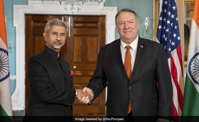 Mike Pompeo And I Had A "Brief Discussion" On Kashmir: Foreign Minister S Jaishankar