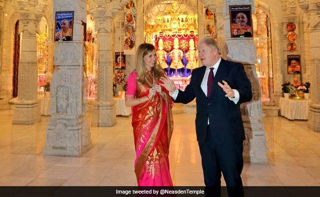At London Temple, Boris Johnson Pledges Support To PM Modi's New India