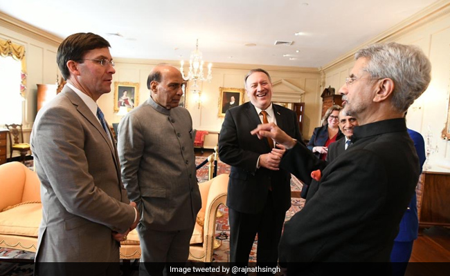 Trump Meets Rajnath Singh, S Jaishankar, Discusses India-US Ties