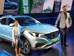 MG ZS Electric SUV Unveiled In India