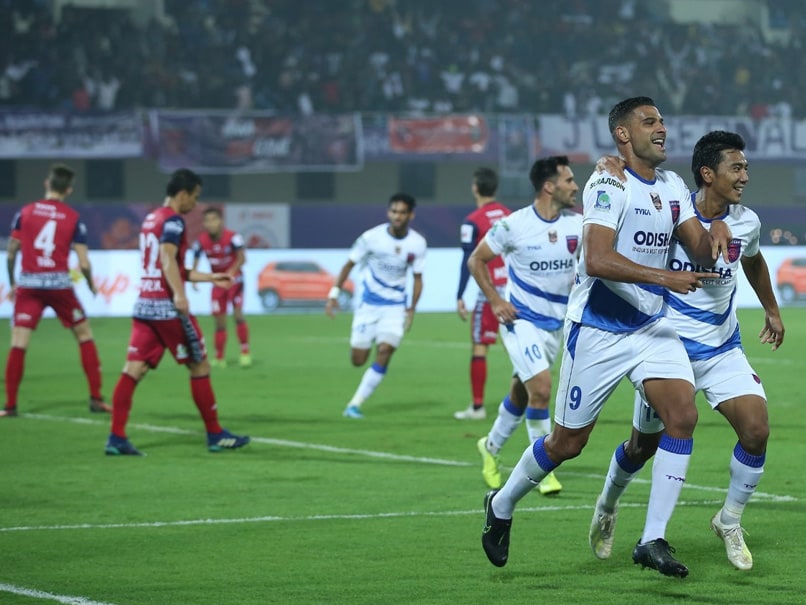 ISL: Odisha FC Beat Jamshedpur 2-1 In 1st Match At Kalinga Stadium ISL: Odisha FC Beat Jamshedpur 2-1 In 1st Match At Kalinga Stadium