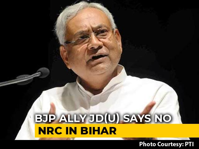 "What NRC?" Nitish Kumar's Big Hint That Another BJP Ally Differs