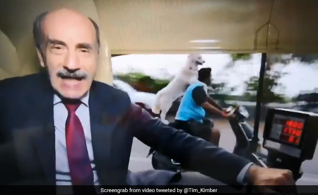 Only In India? Dog On Bike Steals Limelight From BBC Presenter