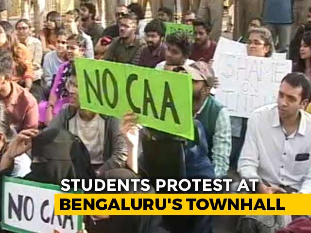 Bengaluru Students Hit The Streets After Violence At Jamia, AMU