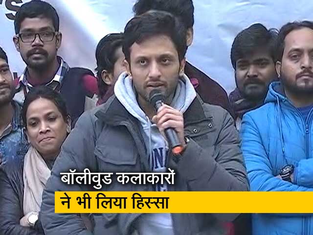 CAA के खिलाफ डीयू में सभा का आयोजन