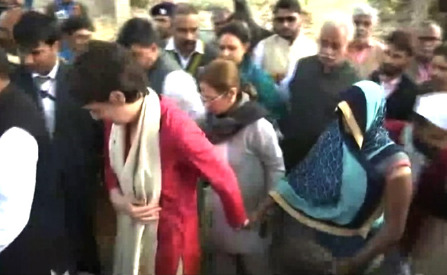Priyanka Gandhi Meets Unnao Woman's Family, Attacks UP Government