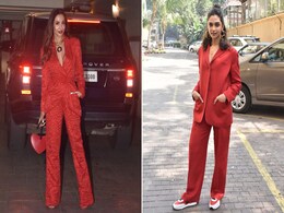 Like Deepika Padukone And Malaika Arora, Get Suited Up In Red Like Deepika Padukone And Malaika Arora, Get Suited Up In Red