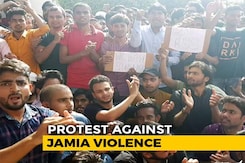 Hyderabad Students Protest Against Violence At Jamia, AMU Hyderabad Students Protest Against Violence At Jamia, AMU