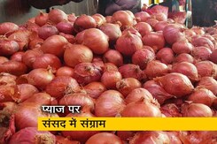 प्याज की कीमतों को लेकर संसद में घिरी सरकार प्याज की कीमतों को लेकर संसद में घिरी सरकार