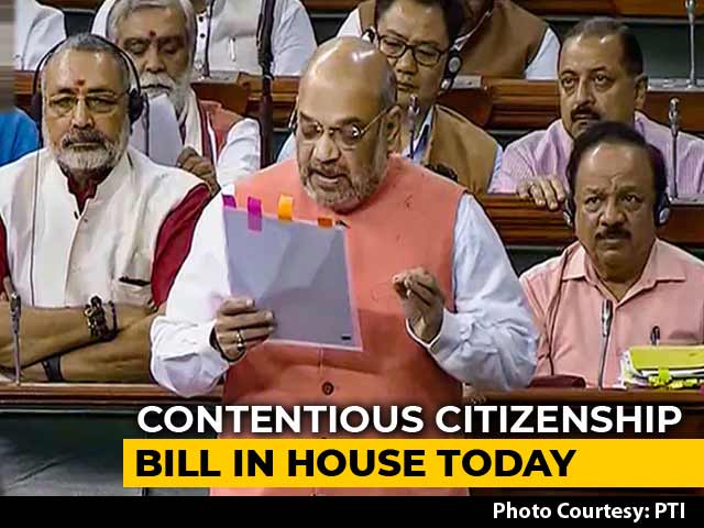 Citizenship Bill To Be Tabled In Lok Sabha Today Amid Northeast Protests