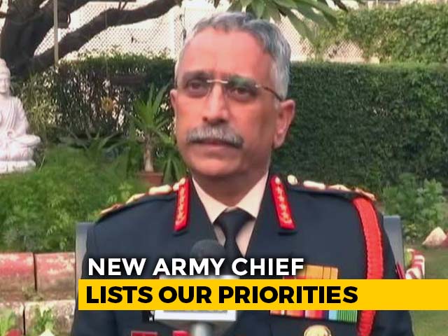 Neighbours Using Terrorism As A Tool: New Army Chief