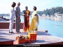 Sweden King, Queen Meet Green Activist, Attend Ganga Rituals In Rishikesh Sweden King, Queen Meet Green Activist, Attend Ganga Rituals In Rishikesh