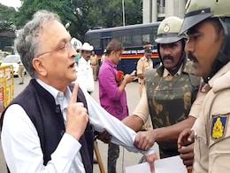 Watch: Historian Ramachandra Guha, Mid-Interview, Detained By Police Watch: Historian Ramachandra Guha, Mid-Interview, Detained By Police