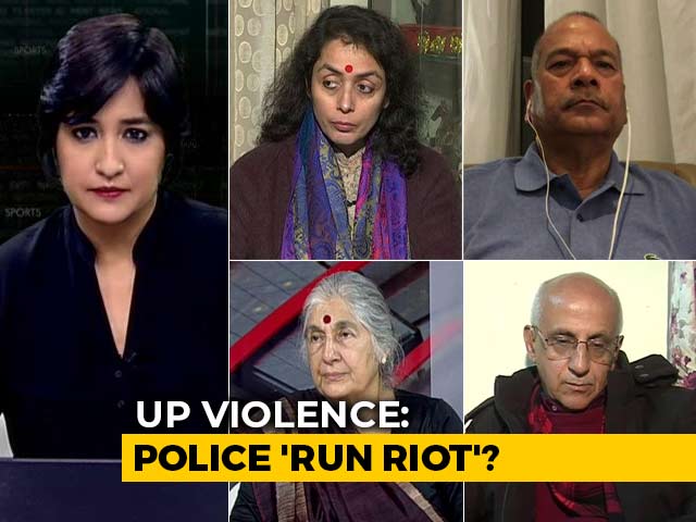 UP Violence: Police 'Run Riot'?