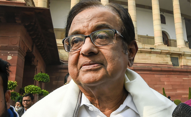 "Gross Betrayal Of Tamils": P Chidambaram Shreds Centre Over Lanka Issue