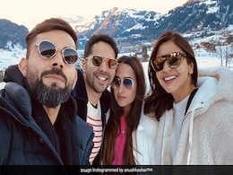 When Anushka Sharma And Virat Kohli Bumped Into Varun Dhawan And Natasha Dalal When Anushka Sharma And Virat Kohli Bumped Into Varun Dhawan And Natasha Dalal