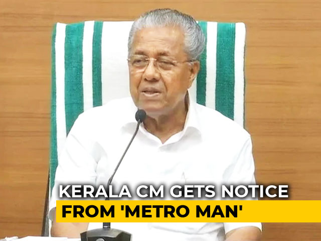 Pinarayi Vijayan Gets Notice From "Metro Man" Over Move To Politicise Kerala Campuses
