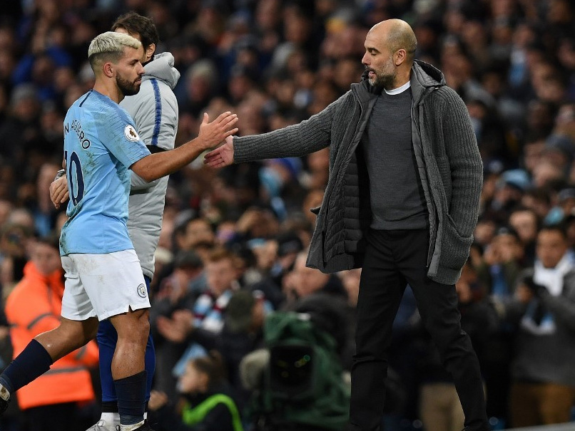Pep Guardiola Says Sergio Aguero Is "Irreplaceable" At Manchester City