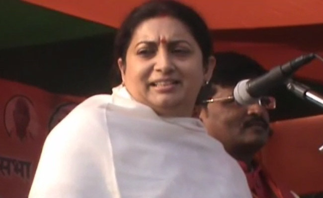 Smriti Irani To Inaugurate Welfare Projects In Amethi On Thursday